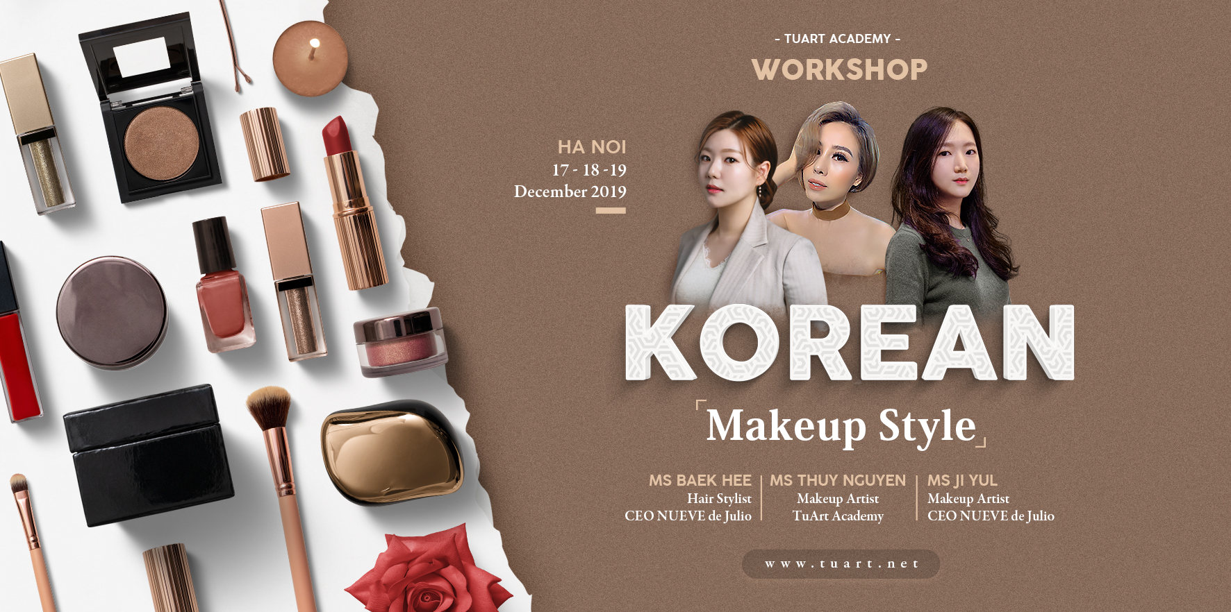 Khóa học makeup chuyên nghiệp phong cách Hàn Quốc